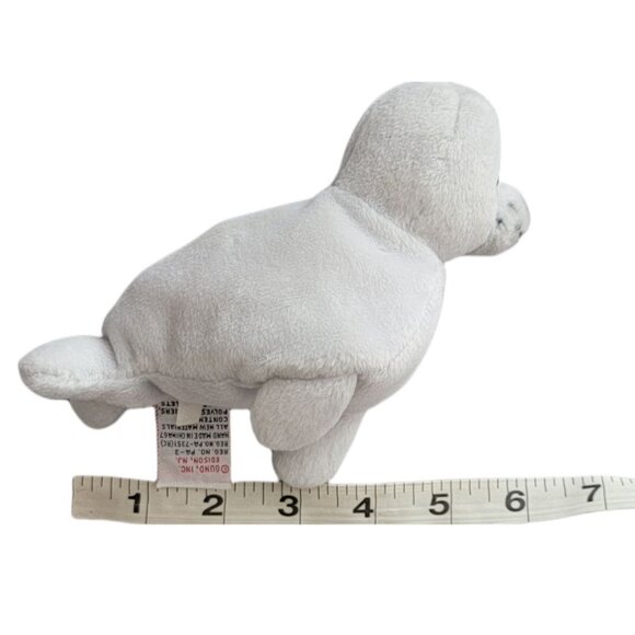 Gund Hawaiian Tropic Freckles Seal 6 inch Plush White Ocean Stuffed Animal 40691 - Picture 6 of 6